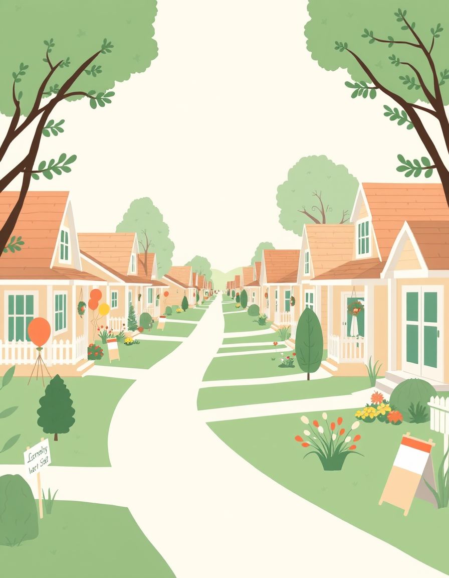 Neighborhood illustration