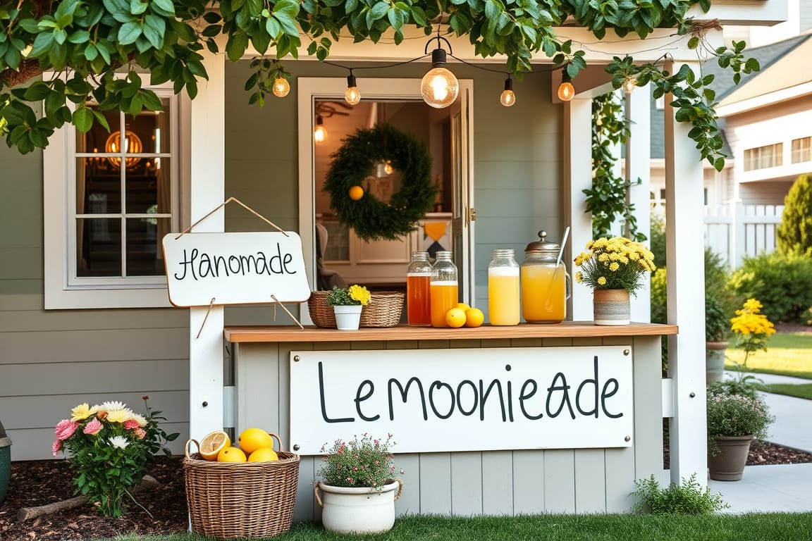 Lemonade stand